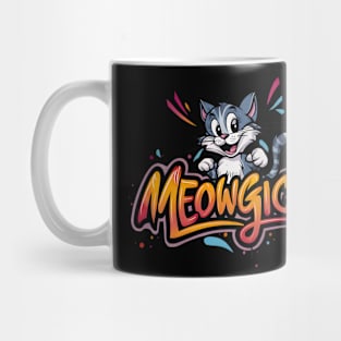 Meowgical | Cat Lover | T Shirt Design Mug